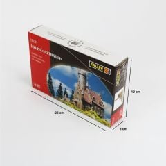 Faller 130245 1/87 Lichtenstein Kalesi Demonte Plastik Maketi