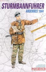 Dragon 1602 1/16 Ölçek SS-Sturmbannführer (Ardennes 1944) Asker Figürleri Plastik Model Kiti