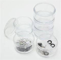 Gunze GT84 Boya Karıştırma Kabı, 100 Gr, 6 Adet, Plastik