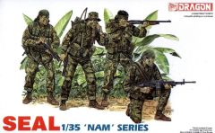 Dragon 3302 1/35 Ölçek Amerikan Donanması, Vietnam Seal Ekibi, Plastik Model Kiti