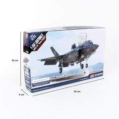 Academy 12569 1/72 F-35 B Lightningh II VMFA-121 (Yeşil Şövalyeler) Savaş Uçağı Demonte Plastik Maketi