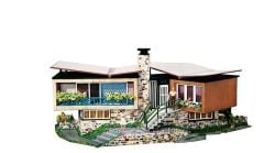 Faller 109271 1/87 Villa Tessin Demonte Plastik Maketi