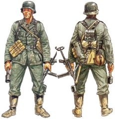 Italeri 6033S 1/72 WWII Alman Askerleri Demonte Plastik Maketi