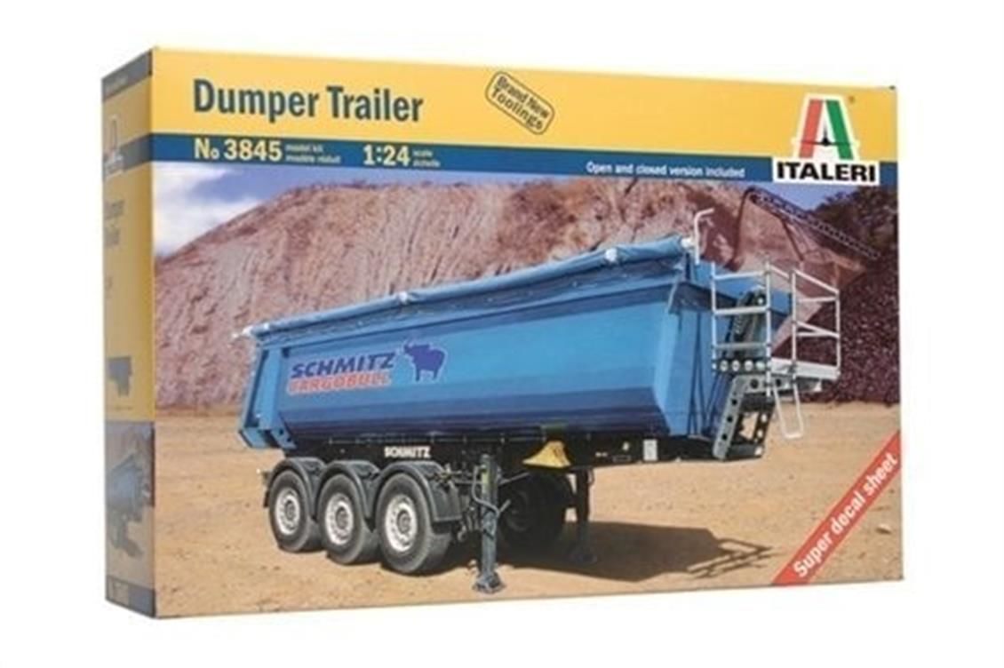 Italeri 3845S 1/24 Damperli Tır Dorsesi Demonte Plastik Maketi