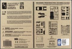 AMT 834M 1/25 1967 Shelby GT350  Black Araba  Demonte Plastik Maketi