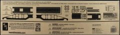 AMT 1193 1/25 5Car Haulaway Trailer Araba Taşıma Dorsesi Demonte Plastik Maketi