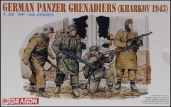 Dragon 6059 1/35 Ölçek Alman Bombacılar (Kharkov 1943) Asker Figürleri Plastik Model Kiti