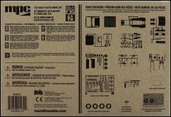 MPC 847 1/25 1984 GMC Pickup (White) Kamyonet Demonte Plastik Maketi