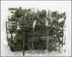 MPC 882 1/25 Godzilla Army Jeep Demonte Plastik Maketi