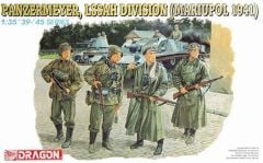 Dragon 6116 1/35 ''Panzer'' Meyer LSSAH Tümeni Asker Figür Maket Seti Mariupol 1941