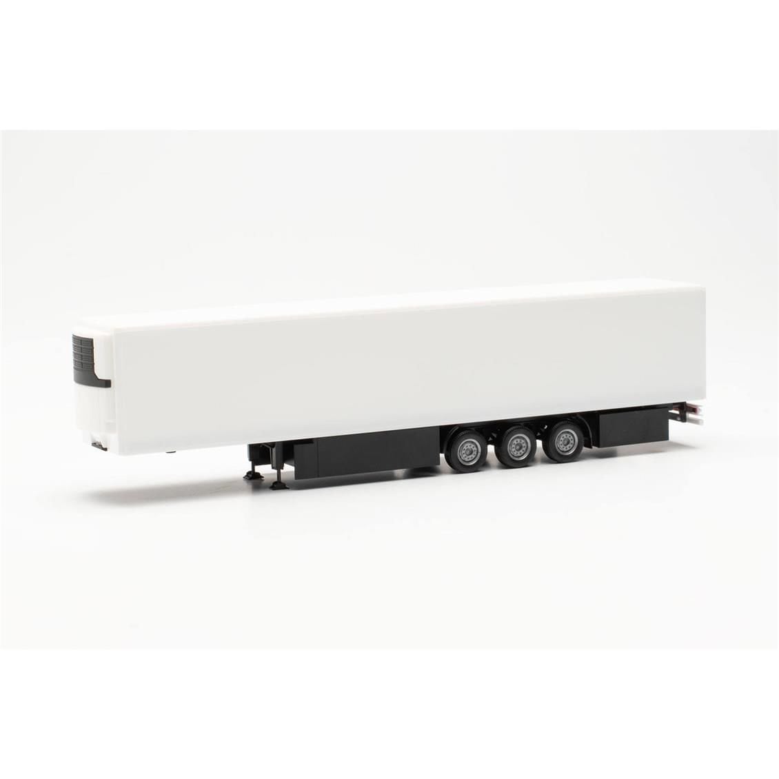 Herpa 077040 1/87 Ölçek 15 Metre Soğutuculu TIR Dorsesi, Beyaz, Sergilemeye Hazır Model Araç
