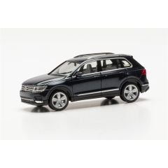 Herpa 038607-006 1/87 Ölçek VW Tiguan, Gece Mavisi Metalik, Sergilemeye Hazır Model Araç