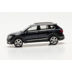 Herpa 038607-006 1/87 Ölçek VW Tiguan, Gece Mavisi Metalik, Sergilemeye Hazır Model Araç