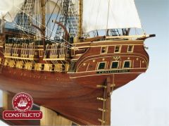80836 1/82 U.S.S. CONSTITUTION - AHŞAP TEKNE KİTİ