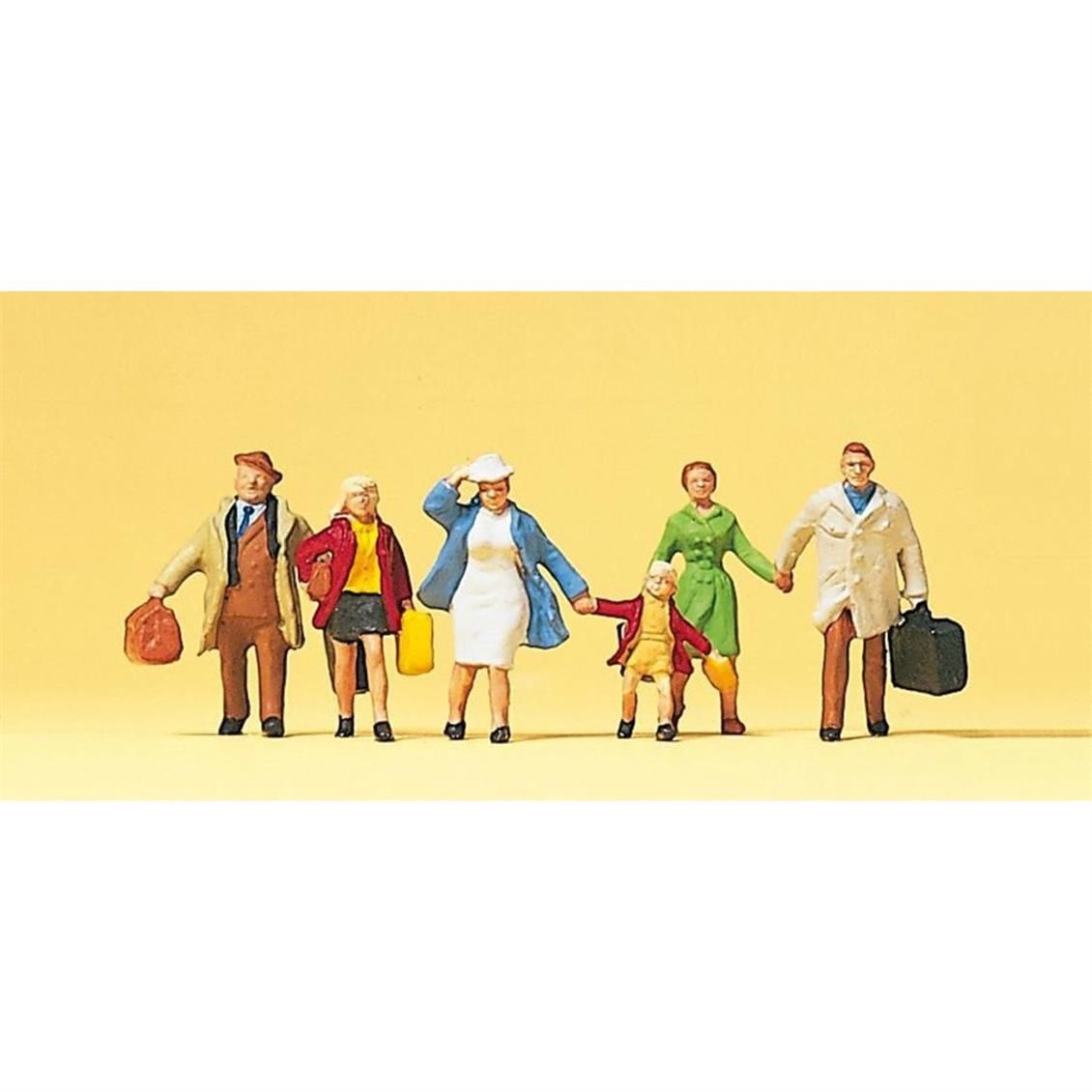 Preiser 10281 1/87 Ölçek familie krause verreist Figürleri