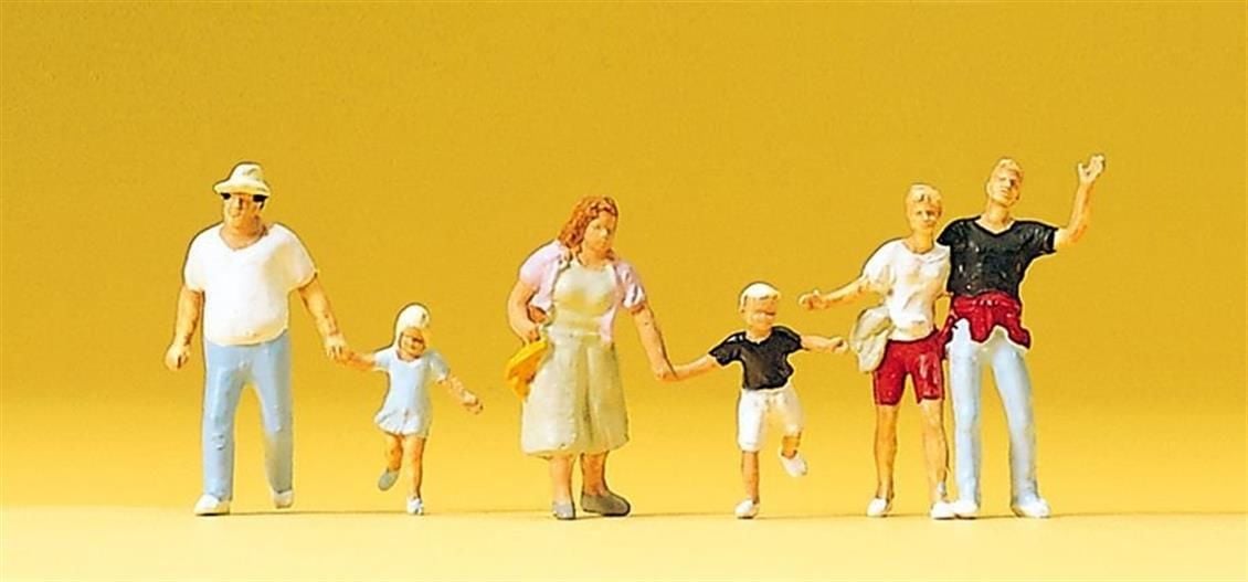 Preiser 10326 1/87 Ölçek laufende passanten Figürleri