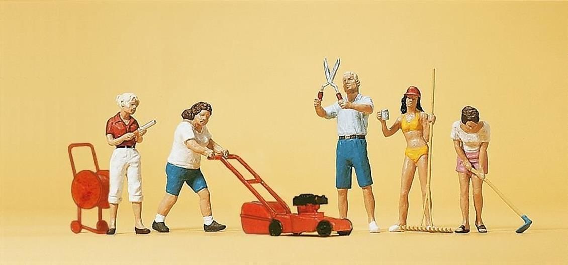 Preiser 10464 1/87 Ölçek hobbygärtner Figürleri