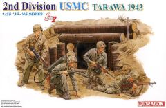 Dragon 6272 1/35 Ölçek USMC 2.Tümeni (Tarawa 1943) Asker Figürleri  Plastik Model Kiti
