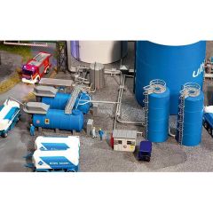 Faller 130486 1/87 Aral Kimyasal Tankları Demonte Plastik Maketi