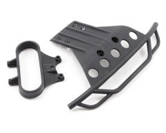Bumper, front/ bumper mount, front (black)