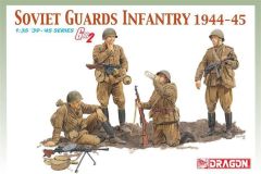 Dragon 6376 1/35 Ölçek Sovyet Muhafızlar (1944-45) Piyade Askeri Figürleri  Plastik Model Kiti