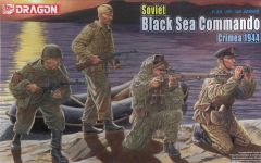Dragon 6457 1/35 Ölçek Sovyet Karadeniz Komando Birliği (Kırım 1944) Asker Figürleri  Plastik Model Kiti