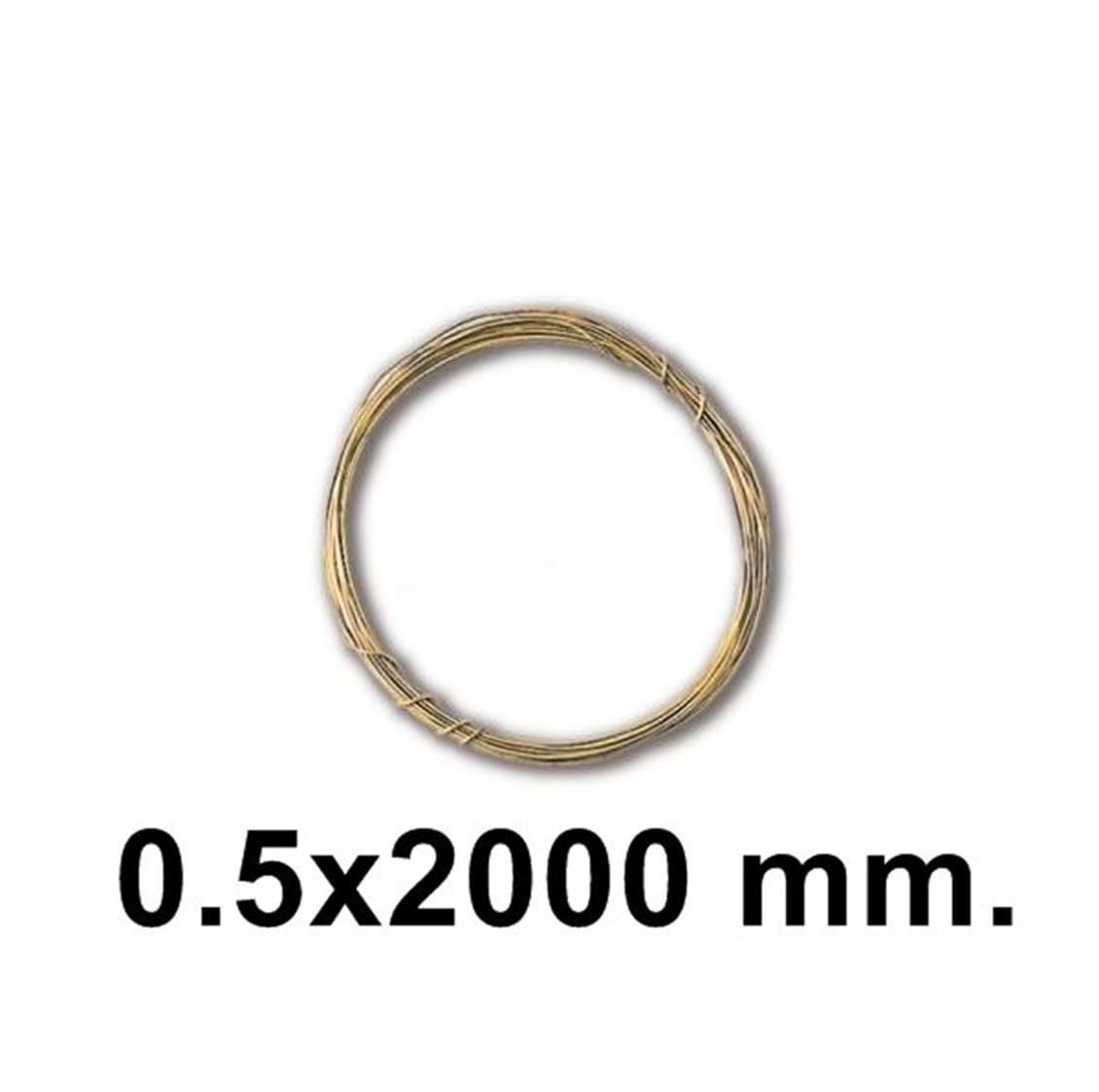 80032 TEL-2 METRE-PRİNÇ - Ø 0,5MM.