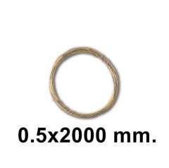 80032 TEL-2 METRE-PRİNÇ - Ø 0,5MM.