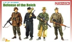 Dragon 6694 1/35 Ölçek Reich Savunması Asker Figürleri Plastik Model Kiti