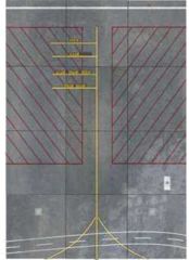 PP3 1/144 PARKİNG PLATE-DESIGN 3-RENKLİ-A4 EBAT