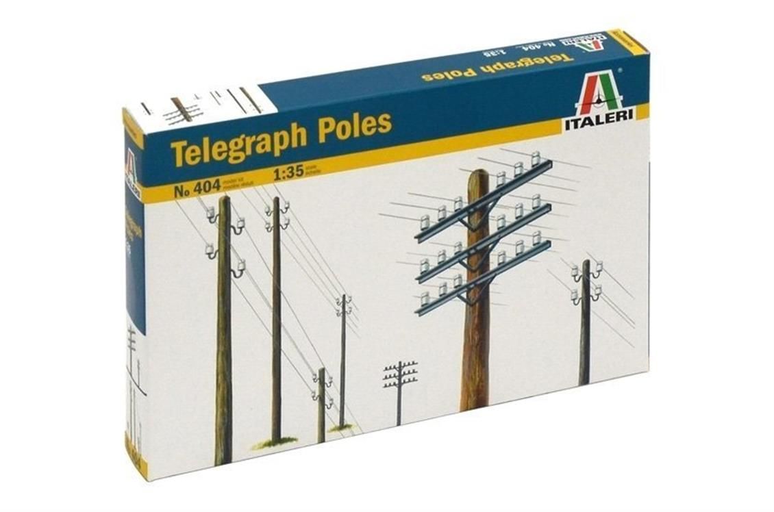 Italeri 0404S 1/35 Telgraf Direkleri Demonte Plastik Maketi