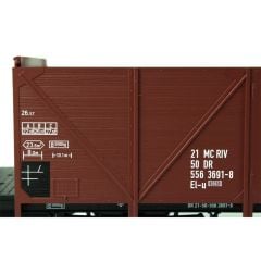 PİKO 37901 1/87 G-DR IV 2-Axle Gondola w/Brake Pla