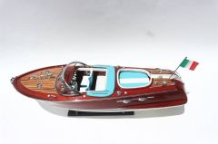 GIANHIEN SB0029P40 ÖZEL RIVA AQUARAMA AHŞAP GEMİ MAKETİ