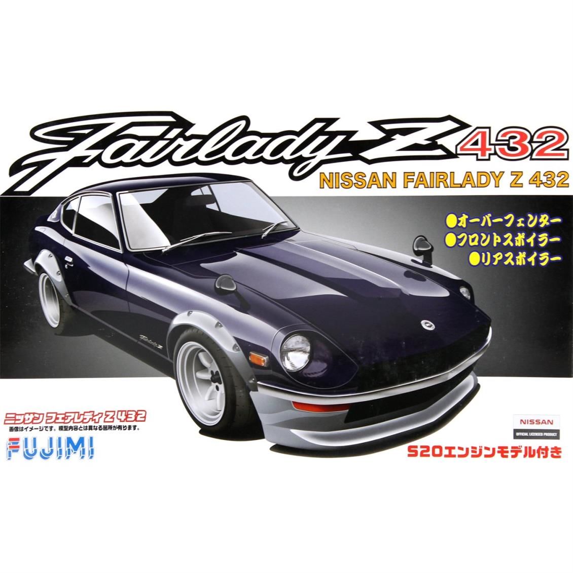 ID-162 1/24 NİSSAN Z432R OVER FENDER