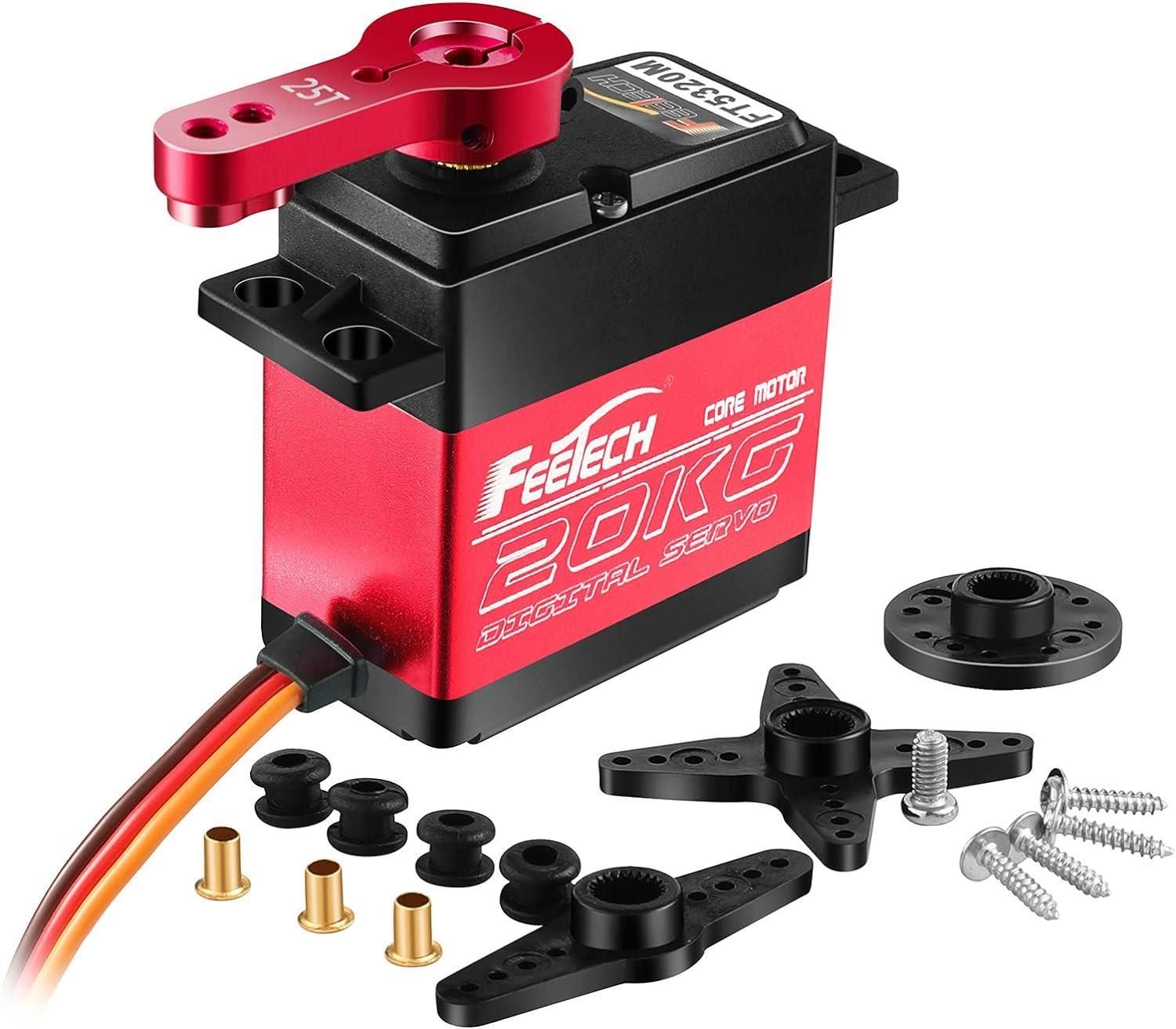 FT5320M 20kg Analog Servo / Metal Dişli Torklu Servo