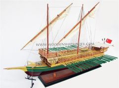 GIANHIEN TS0129P BASTARDE AHŞAP HAZIR YELKENLİ GEMİ MAKETİ
