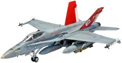 Academy 12520 1/72 USMC F/A-18+ (VMFA-232 Red Devils) Savaş Uçağı Demonte Plastik Maketi