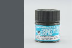 Gunze H068 10 ml. RLM74 Dark Gray, Aqueous Serisi Maket Boyası