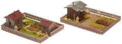 Faller 180494 1/87 Bahçe Kulübesi ( 2 Adet ) Demonte Plastik Maketi