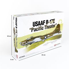 Academy 12533 1/72 USAAF B-17E Savaş Uçağı Demonte Plastik Maketi