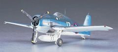 Hasegawa JT34 09134 1/48 Ölçek F6F-3 Hellcat (USS Essex) Savaş Uçağı Plastik Model Kiti