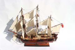 GIANHIEN TS0020W60 HMS BOUNTY AHŞAP HAZIR YELKENLİ SAVAŞ GEMİSİ MAKETİ