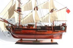 GIANHIEN TS0020W60 HMS BOUNTY AHŞAP HAZIR YELKENLİ SAVAŞ GEMİSİ MAKETİ