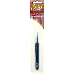 30421 4.5 İNCH STRAİGHT POİNT TWEEZERS (BLACK)