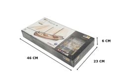 Occre 12007 1/50 Ölçek, Polaris Yelkenli Tekne Ahşap Model Kiti