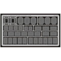 EDUARD XL517 1/32 F-4 etch stencil data mask -etch