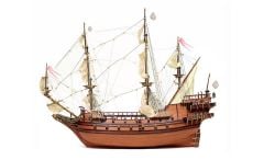 Occre 14000 1/60 Ölçek, Apostol Felipe Yelkenli Tekne Ahşap Model Kiti