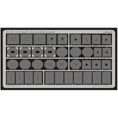 EDUARD XL521 1/32 F-15 etch stencil data mask -etc