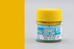 Gunze H329 10 ml. Yellow FS 13538, Aqueous Serisi Maket Boyası
