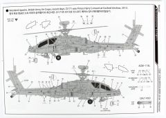 Academy 12537 1/72 AH-64D Royal Army (Afganistan) Helikopter Demonte Plastik Maketi